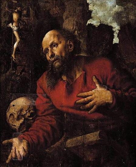 Jan van Hemessen St Jerome